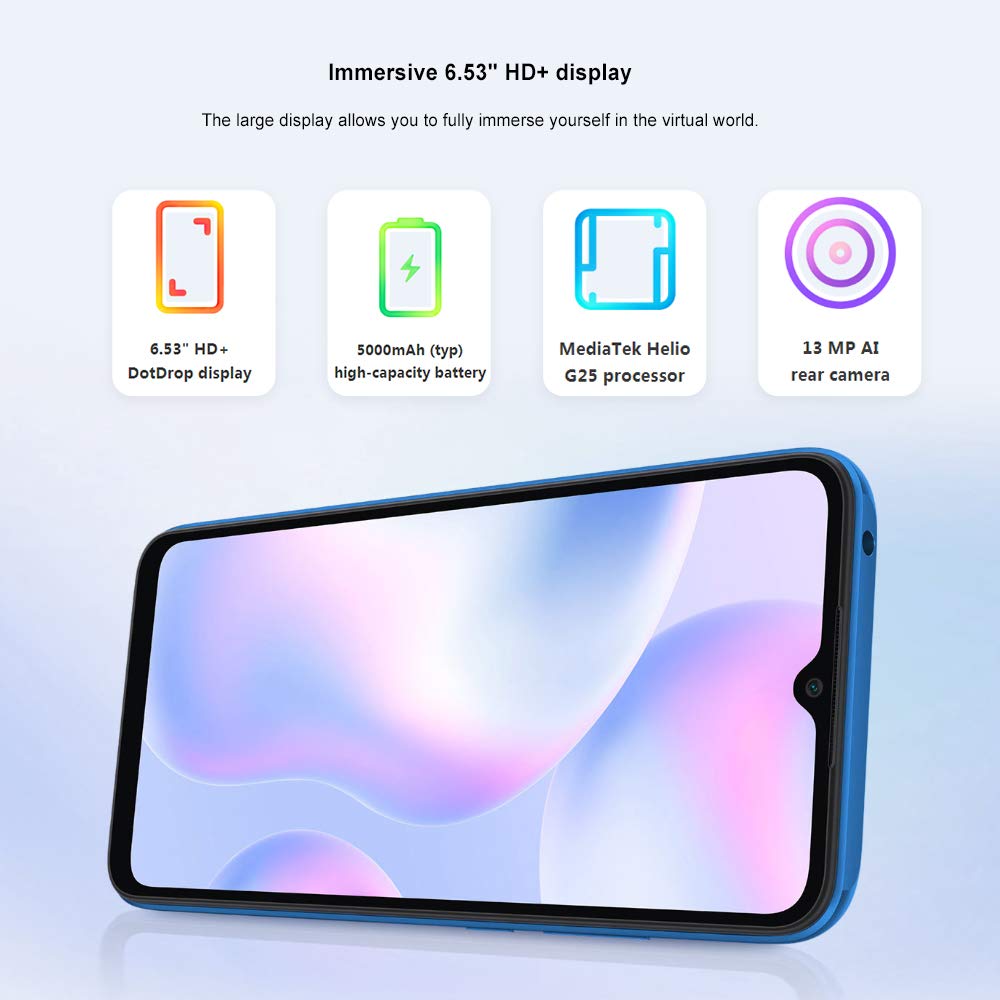 JA597 Redmi 9A DUAL SIM FREE　スマホ本体 Amazon.com: Xiaomi Redmi 9A - Smartphone 2 GB + 32 GB, Dual